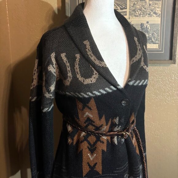 Gorgeous Western Cardigan/Sweater Size Small Excellent Condition - Picture 6 of 6